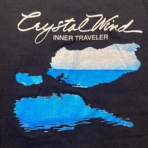 Vintage CRYSTAL WIND inner traveler shir